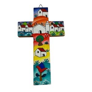 Hand Painted Wood Cross Sedona Arizona